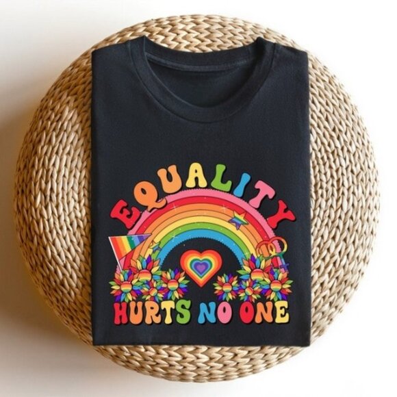Equality Hurts No One Shirt, Black Lives Matter, Equal Rights, Pride Shirt - Picture 1 of 3